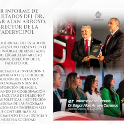 1er informe FADERYCIPOL